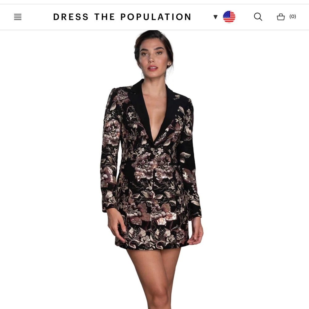 Dress the Population Berkeley Dress